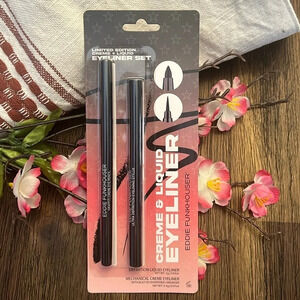 EDDIE FUNKHOUSER Crème & Liquid Eyeliner 2-PAK Black